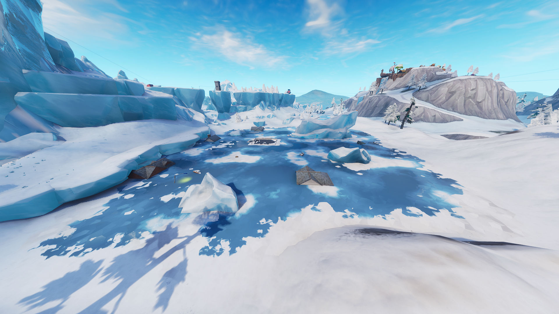 Fortnite frozen lake location: where to use Keep It Mello at a frozen lake – Showtime challenges