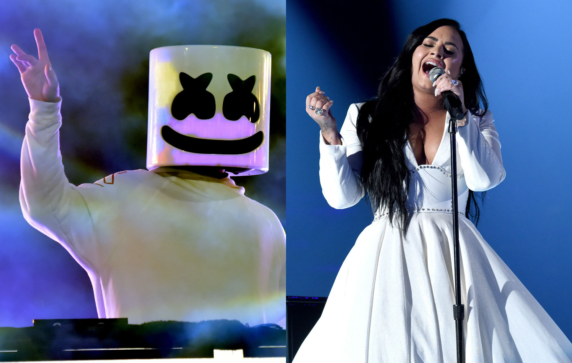 Marshmello and Demi Lovato team up for new awareness song ‘OK Not To Be OK’