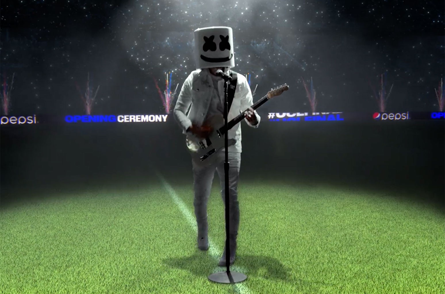 How Marshmello Altered Reality for His UEFA Champions League Final Performance